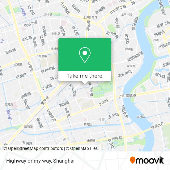 Highway or my way map
