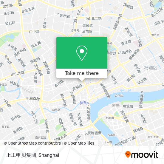 上工申贝集团 map