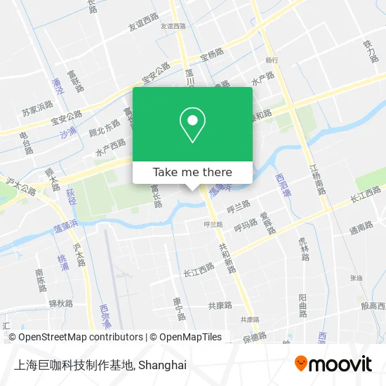 上海巨咖科技制作基地 map