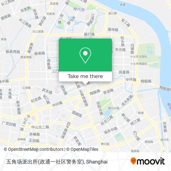 五角场派出所(政通一社区警务室) map