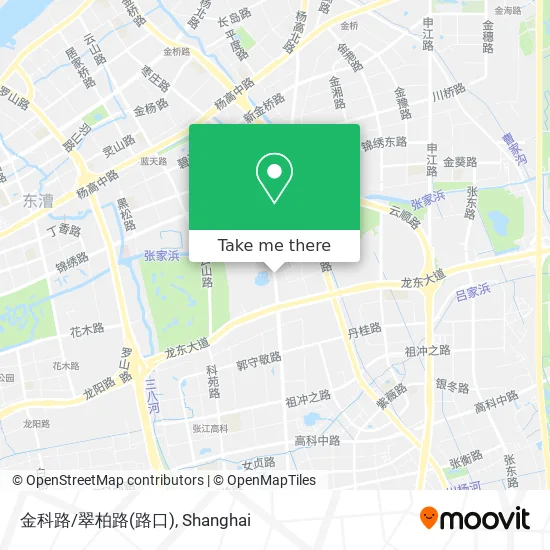 金科路/翠柏路(路口) map