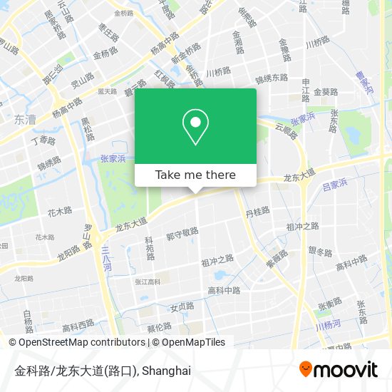 金科路/龙东大道(路口) map