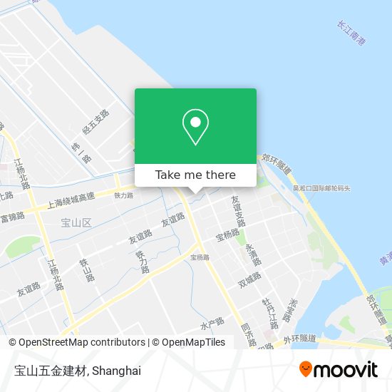 宝山五金建材 map