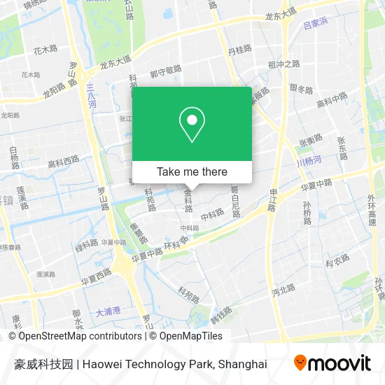 豪威科技园 | Haowei Technology Park map