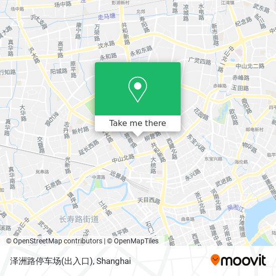 泽洲路停车场(出入口) map