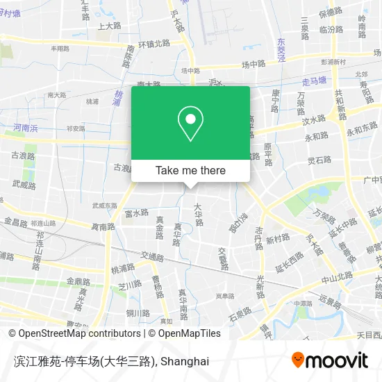 滨江雅苑-停车场(大华三路) map