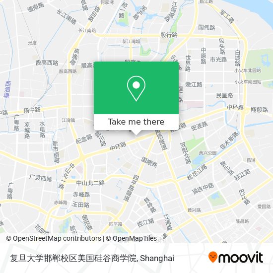 复旦大学邯郸校区美国硅谷商学院 map