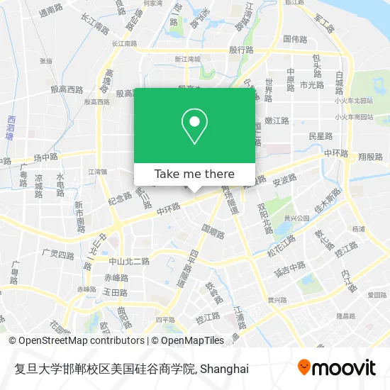 复旦大学邯郸校区美国硅谷商学院 map