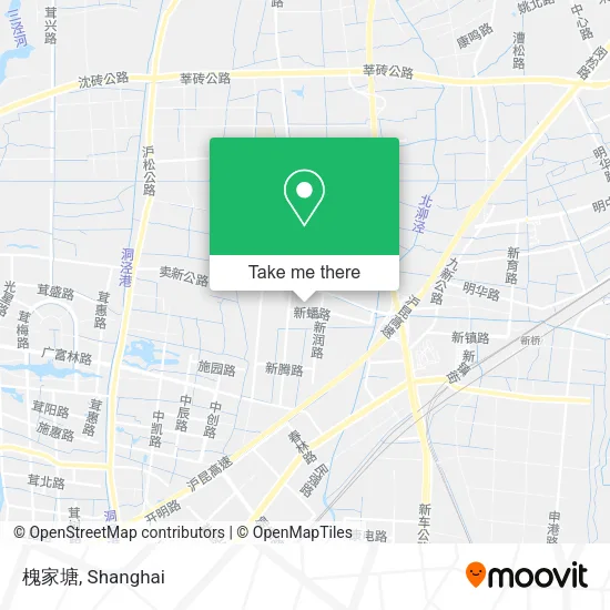 槐家塘 map