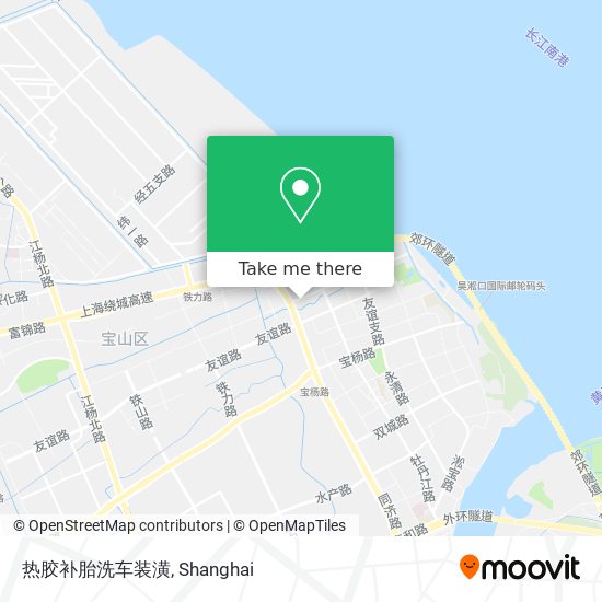 热胶补胎洗车装潢 map