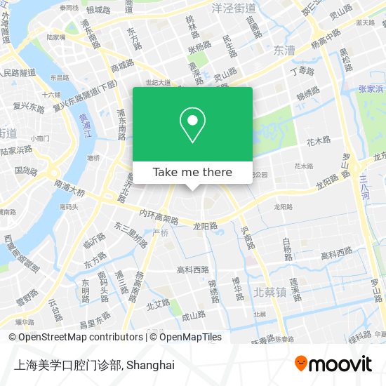 上海美学口腔门诊部 map