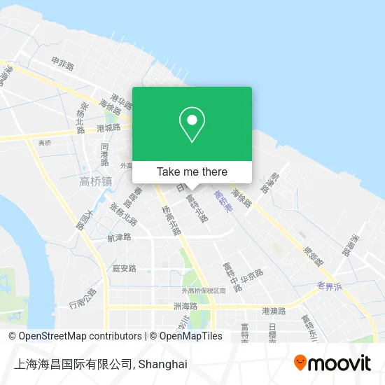 上海海昌国际有限公司 map