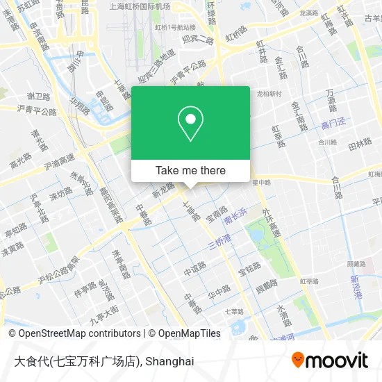 大食代(七宝万科广场店) map