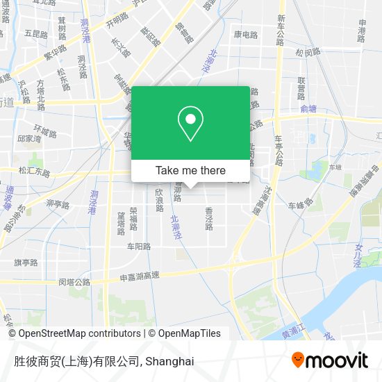胜彼商贸(上海)有限公司 map