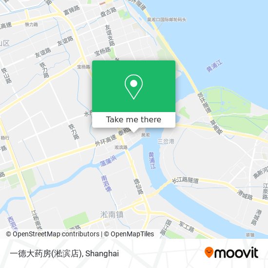 一德大药房(淞滨店) map