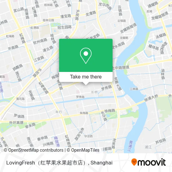 LovingFresh（红苹果水果超市店） map