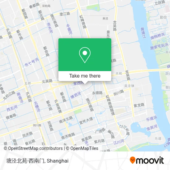 塘泾北苑-西南门 map