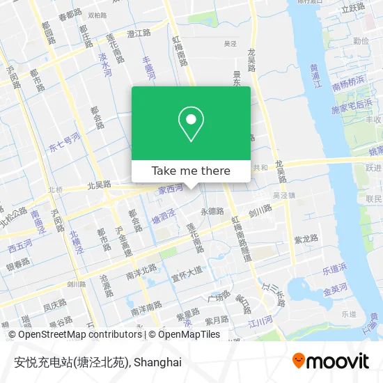 安悦充电站(塘泾北苑) map