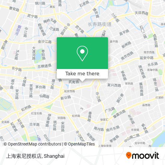 上海索尼授权店 map