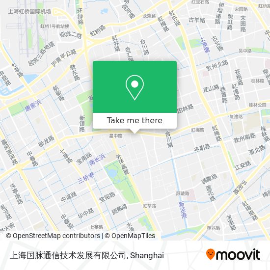 上海国脉通信技术发展有限公司 map