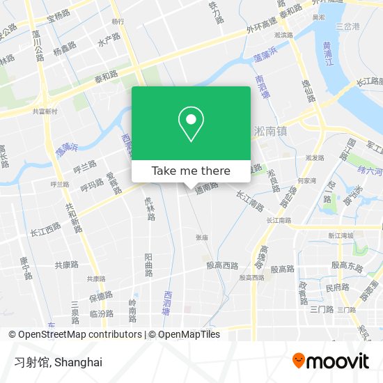 习射馆 map