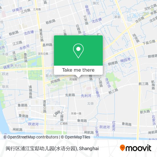 闽行区浦江宝邸幼儿园(水语分园) map