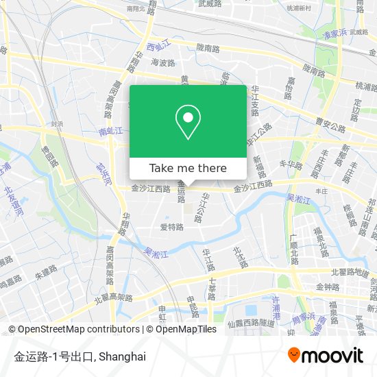 金运路-1号出口 map