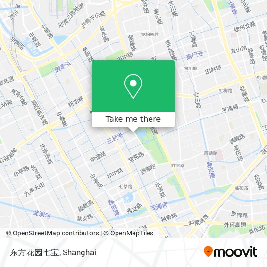 东方花园七宝 map