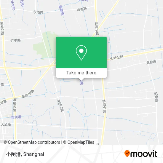 小闸港 map