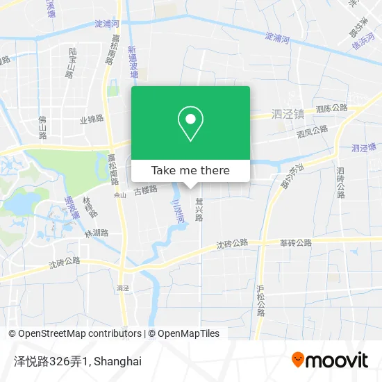 泽悦路326弄1 map