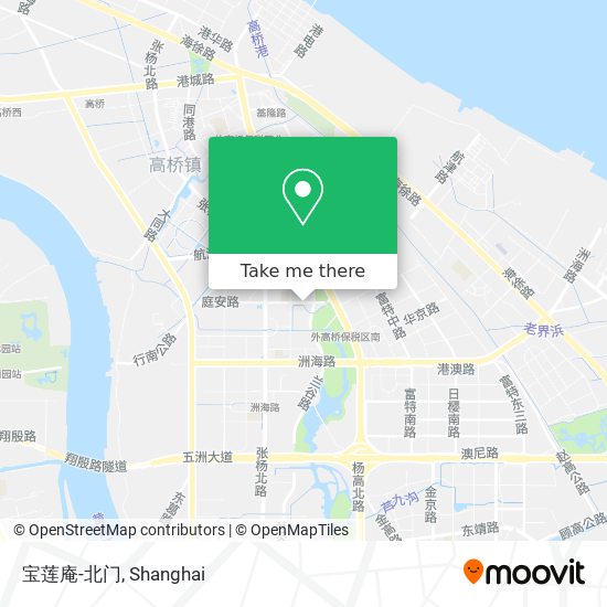 宝莲庵-北门 map