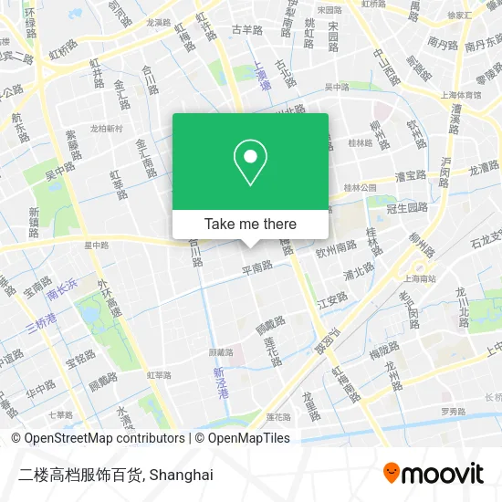 二楼高档服饰百货 map