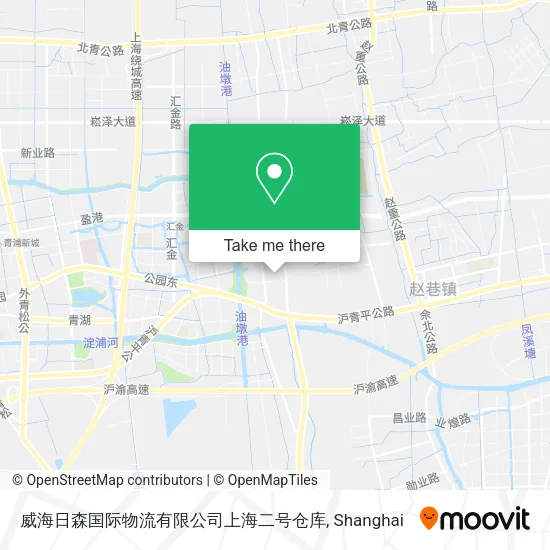 威海日森国际物流有限公司上海二号仓库 map