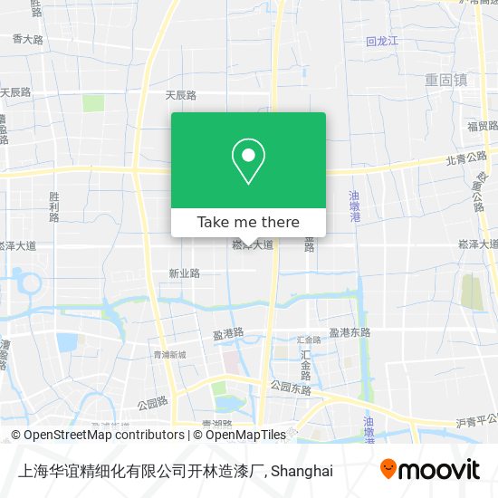 上海华谊精细化有限公司开林造漆厂 map