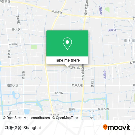 新雅快餐 map