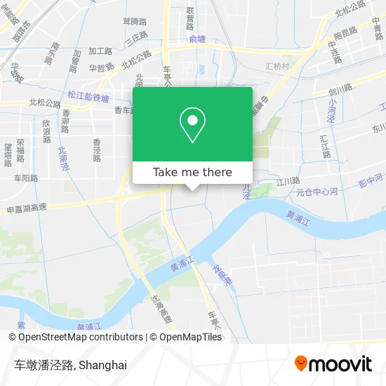 车墩潘泾路 map