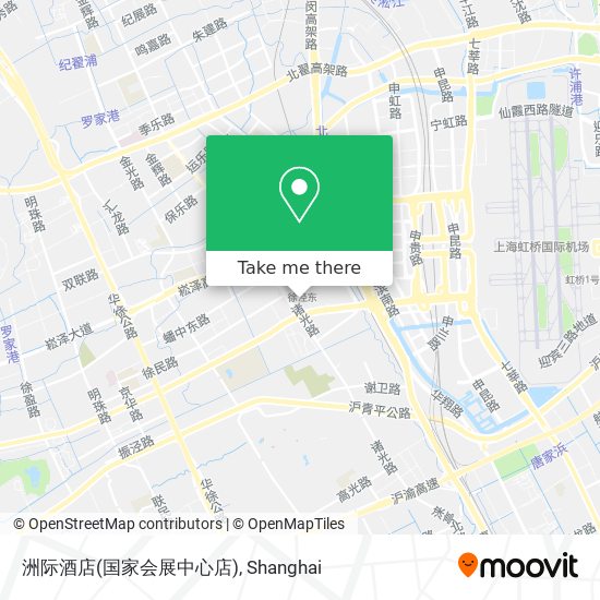 洲际酒店(国家会展中心店) map