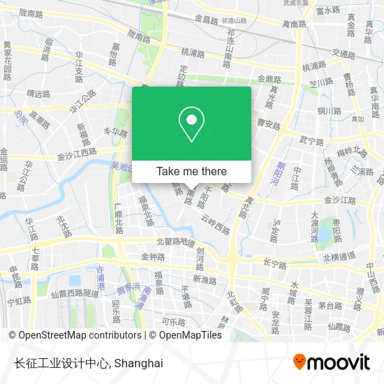 长征工业设计中心 map