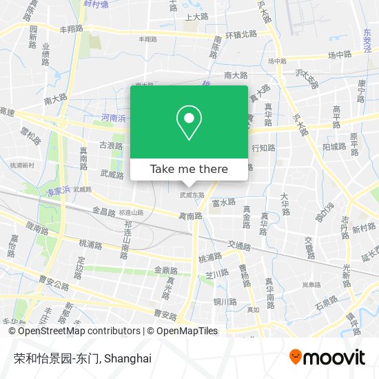 荣和怡景园-东门 map