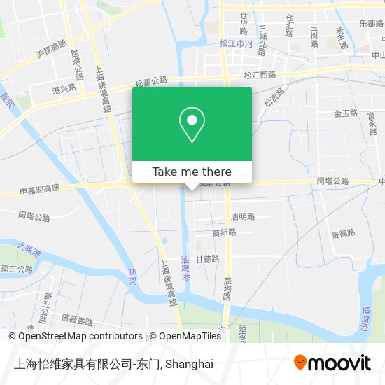 上海怡维家具有限公司-东门 map