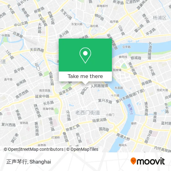 正声琴行 map