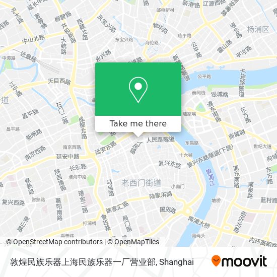 敦煌民族乐器上海民族乐器一厂营业部 map