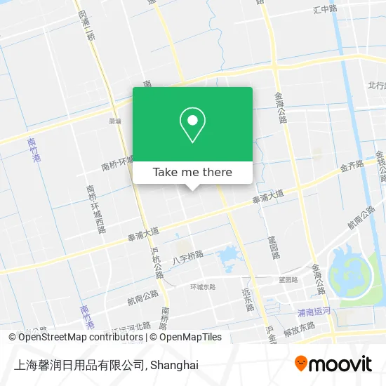 上海馨润日用品有限公司 map