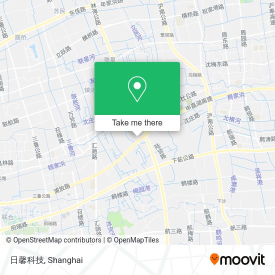 日馨科技 map
