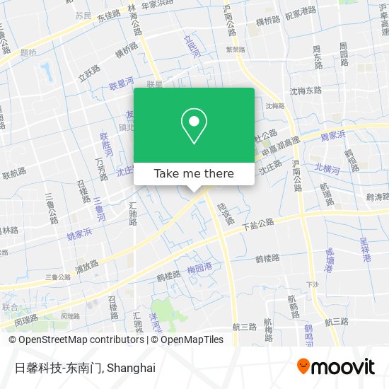 日馨科技-东南门 map