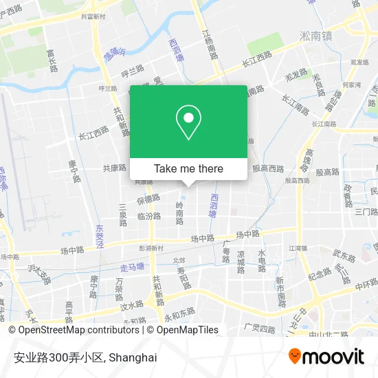 安业路300弄小区 map