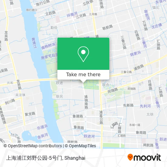 上海浦江郊野公园-5号门 map
