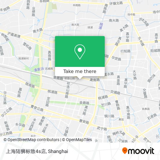 上海陆狮标致4s店 map