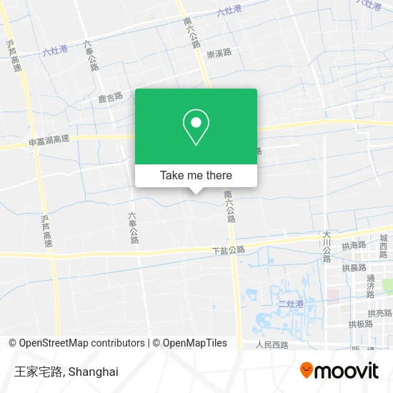 王家宅路 map