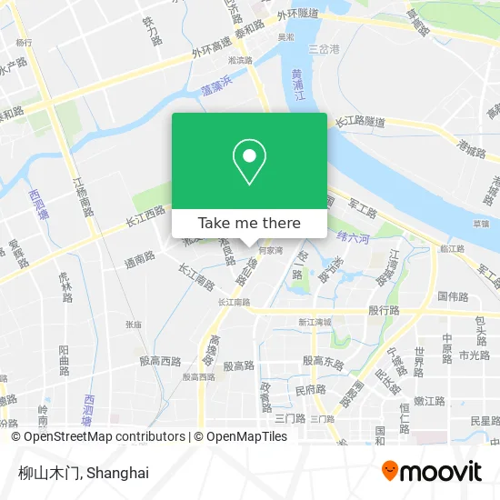 柳山木门 map